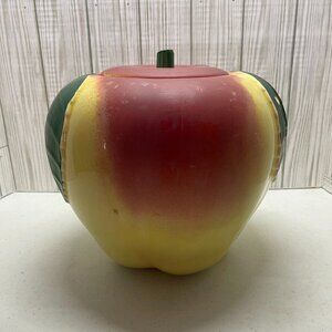 Vintage Hull Blushing Apple Cookie Jar